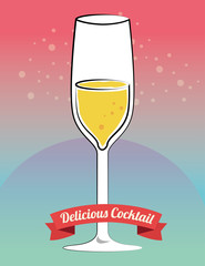 Cocktail bar menu