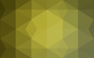 Obraz premium Multicolor green, yellow, orange polygonal design pattern, which consist of triangles and gradient in origami style.