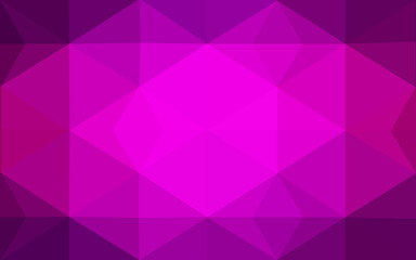 Obraz premium Dark purple polygonal design pattern, which consist of triangles and gradient in origami style.