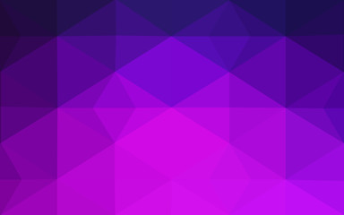 Obraz premium Dark purple polygonal design pattern, which consist of triangles and gradient in origami style.