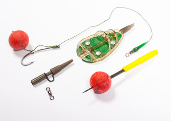 Carp Hook Boilies - Fishing Bait close up