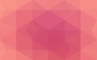 Obraz premium Pink polygonal design pattern, which consist of triangles and gradient in origami style.
