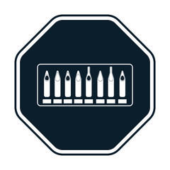 tip of the needle icon