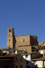 Fototapeta na wymiar Santa Eulalia,Church, Arnedo, La Rioja, Spain