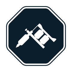 Tattoo machine icon