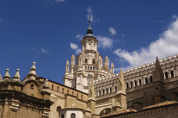 Fototapeta na wymiar Cathedral of Tarazona, Zaragoza province,Aragon,Spain