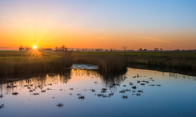 Sonnenuntergang am See