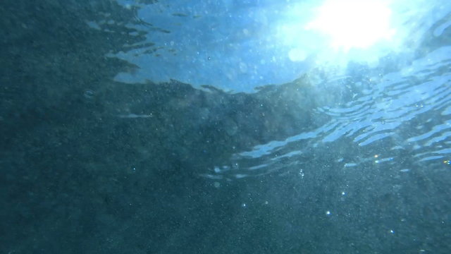 Underwater Ocean 01 Sunlight.