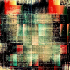 Abstract retro background or old-fashioned texture. With different color patterns: yellow (beige); brown; red (orange); black; blue - 101527929