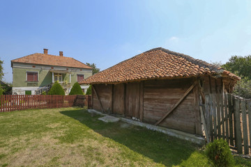 Fototapeta na wymiar Old house in Serbia