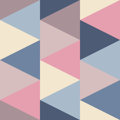 Seamless pattern with triangles