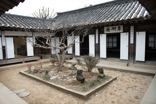 Korea traditional houses