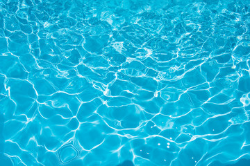 Fototapeta na wymiar Water in swimming pool