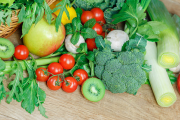 Vegetarian food - healthy diet