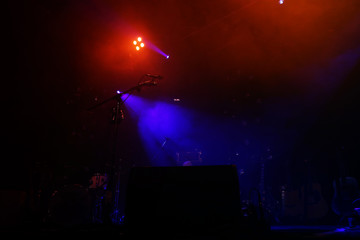 Prepared concert stage