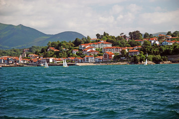 Obraz premium Boats in the Ocean 