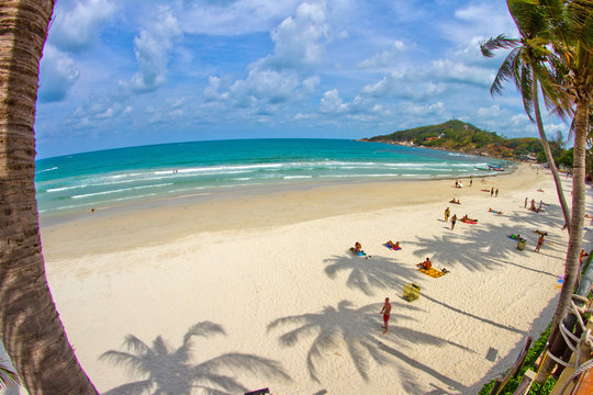 Haad Rin beach Koh Phangan Thailand