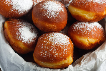Homemade doughnuts