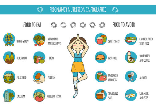 Pregnancy Nutrition Infographic