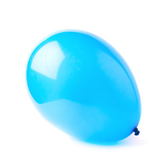 Inflated air balloon isolated