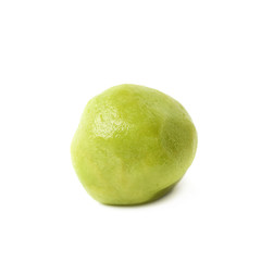Wasabi paste ball isolated