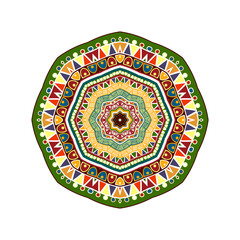 Fototapeta premium mandala in Oriental style. 