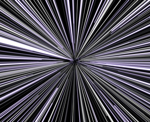 Fototapeta premium Light-speed tunnel