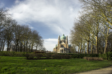 Fototapeta premium Basilica of the Sacred Heart, Brussels