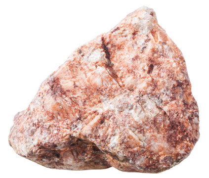 pink granitic gneiss rock natural mineral stone