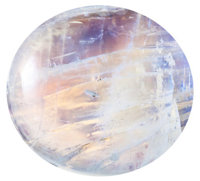 cabochon from moonstone natural mineral gem stone