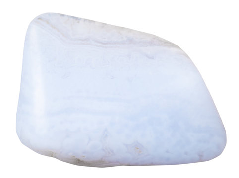 specimen of blue lace agate natural mineral gem