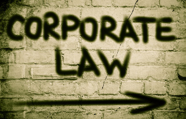Corporate Law Concept