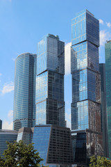 Moscow City business center, Russia 