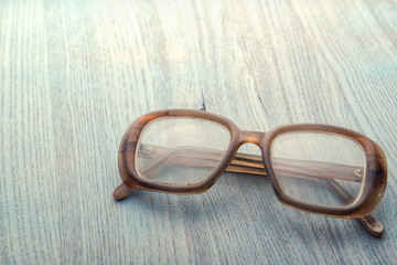 Fototapeta na wymiar Vintage eyeglasses
