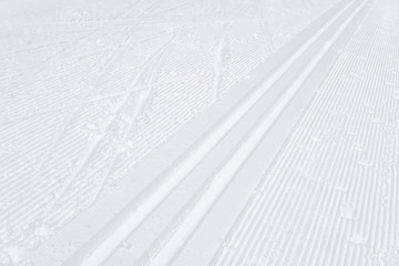 ski track, abstract background