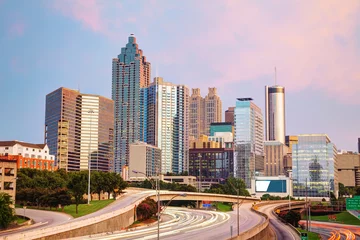 Fototapeten Innenstadt von Atlanta, Georgia © andreykr