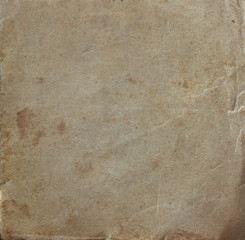 Coarse texture of the old paper