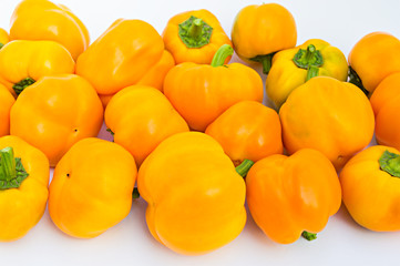 Orange peppers
