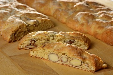 Frisch gebackene Cantuccini