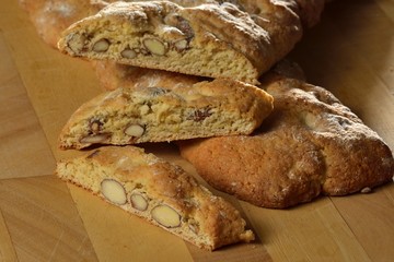 Frisch gebackene Cantuccini