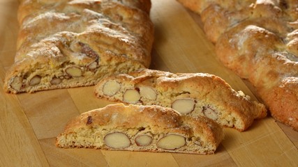 Frisch gebackene Cantuccini