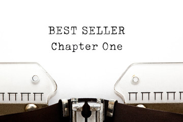 Best Seller Chapter One Typewriter