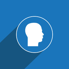 Human head icon