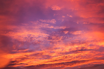 Fototapeta premium The sky in the relief day and night with sunlight