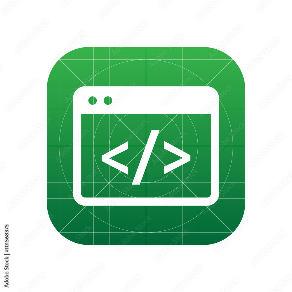 Poster Coding icon