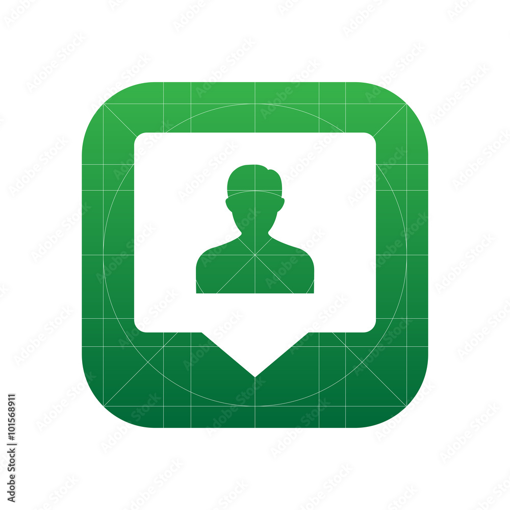 Poster user location icon