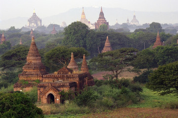 Temples of Bagan. Myanmar (Burma).