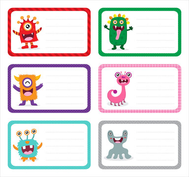 Cute Monster Card Sets
