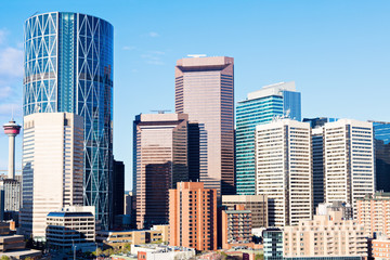 Fototapeta na wymiar Panorama of Calgary