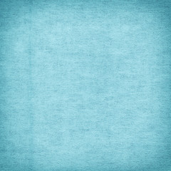 Linen canvas texture turquoise background